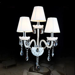 K9 top white Crystal Wall Lamp Candle Led E14 Bulbs double head Led E14 Bulbs white 1/2/3 arms with/without Fabric Lampshade
