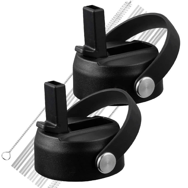 Description Picture 2 of itemLids with Straw for Hydroflask Wide Mouth 20 32 40 oz, Flex Straw Lid Fit for Hydro Flask Sports Water Bottles