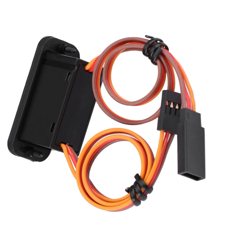 Description Picture 2 of itemRC Switch Connectors Heavy Duty RC Switch with LED Display JR RC On Off Connectors Accessory for Receiver Accessories 6-12V 12A