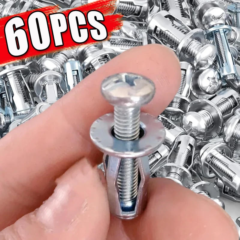 Description Picture 4 of itemJack Nuts Screw Petal Screw Anchors Petal Expansion Plugs For Curtain Expansion Clamp Petal Rivet Lock Bolt Board Wall Fasteners