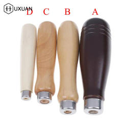 3Pcs Wood File Handle Polishing Rust Proof Home Jewellery Accessories Parts Machinists Easy Use Wood Replacement