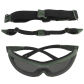 Green-black lens