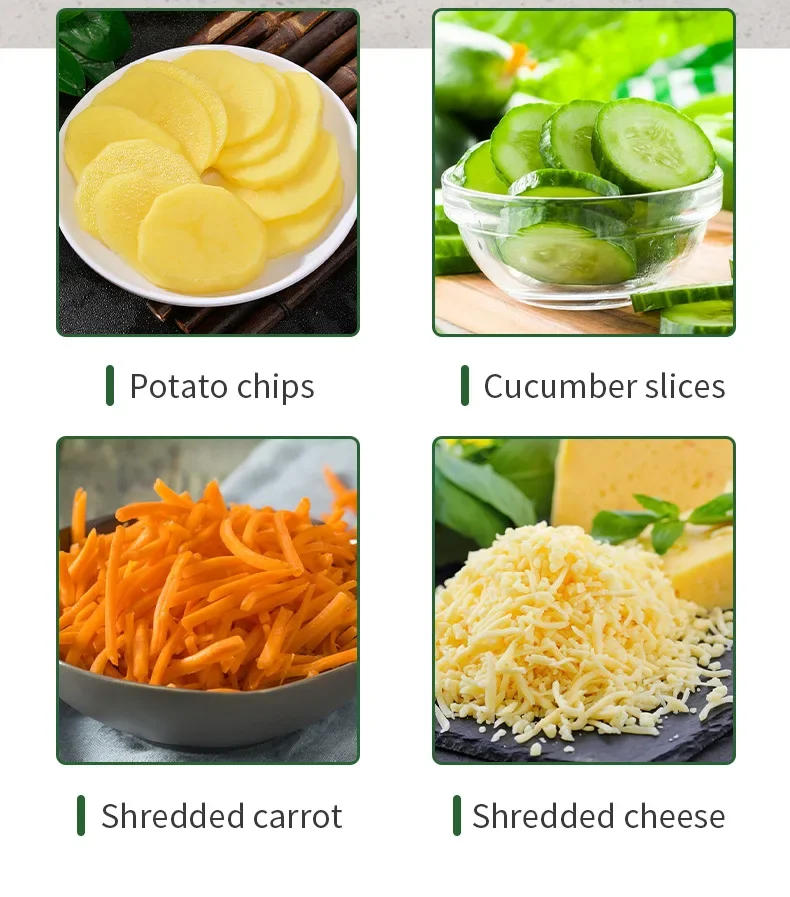 Description Picture 5 of itemHouselin Professional Salad Electric Slicer/Shredder, Vegetable Chopper Slicer Attachment for Grater / Shredder