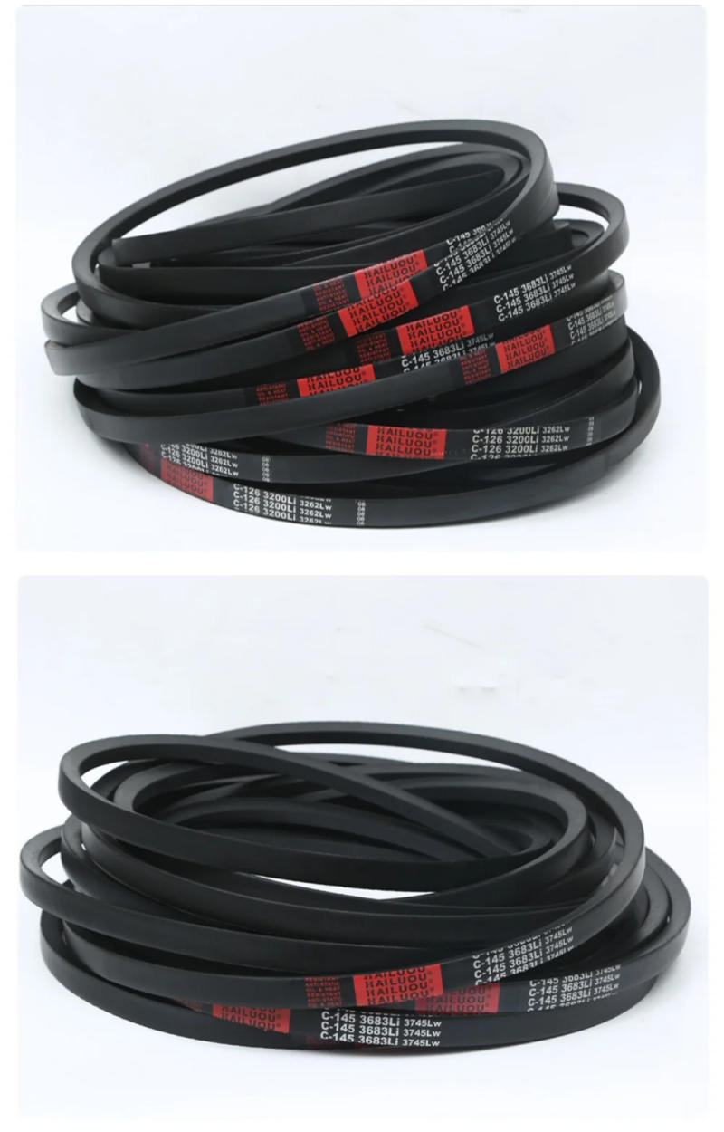 Description Picture 6 of itemC-Type Rubber V-Belt C-2007/2032/2050/2057/2083/2100/2108/2134 Li Mechanical Transmission Belt Metric System Low Elongation