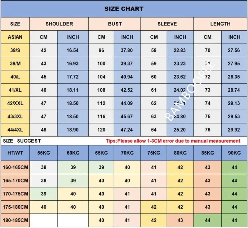 Description Picture 2 of itemBAMBOOPLE New Spring Mens Long Sleeve Shirts Slim Fit Print Red Soft Smooth Thin Button Social Office Work Bloouse AEchoice