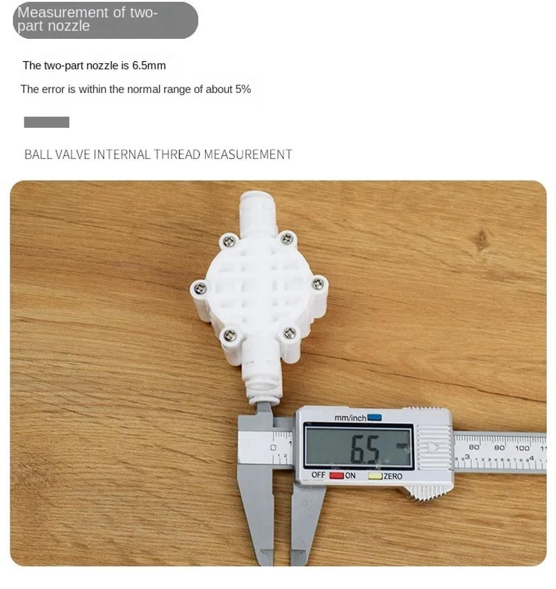 Description Picture 4 of item1/4 "water Purifier Quick Connection Four-sided Valve Non-pump Water Purifier Low Pressure RO Machine Reverse Osmosis