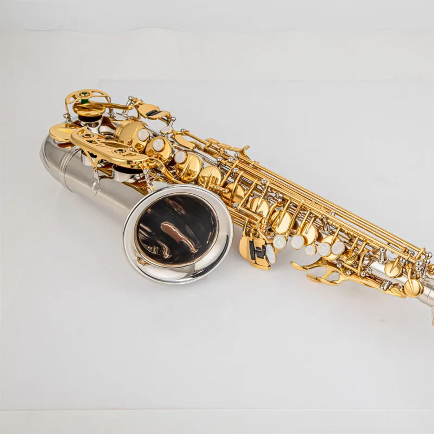 Description Picture 5 of itemJUPITER JAS-1100 New Arrival Alto Eb Tune Saxophone Brass Musical Instrument Gold Lacquer Sax With Case Mouthpiece Free Shipping