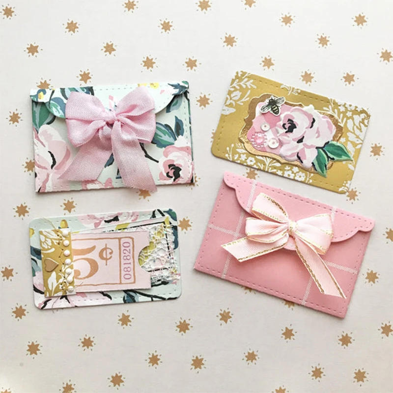 Description Picture 4 of itemNew Stitchable Folding Envelope Craft Embossing Mold 2022 Metal Cutting Dies for DIY Decorative Scrapbooking Album Card Making