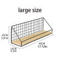 45cm-Black fence