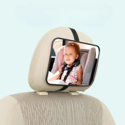 Car Rearview Mirror Baby Mirrors For Safety Interior Mirror Universal Car Seat Headrest Mirror Monitor Child Baby Safety Driving