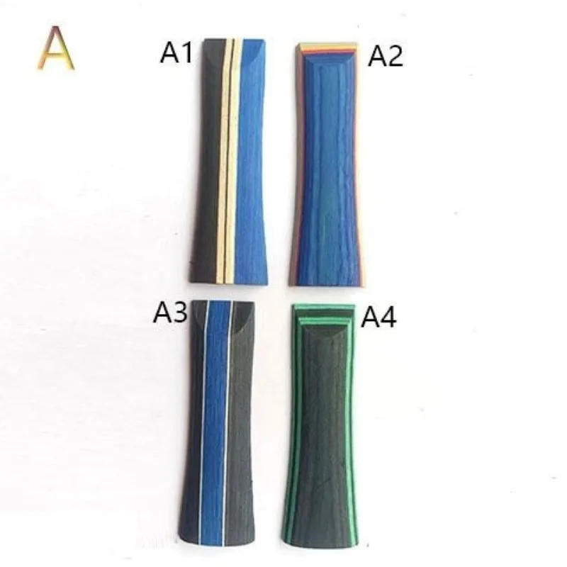 Description Picture 3 of item2PC DIY Table Tennis Racket Bottom Plate Handles Accessories Material Poplar WoodeTable Tennis Racket Handle