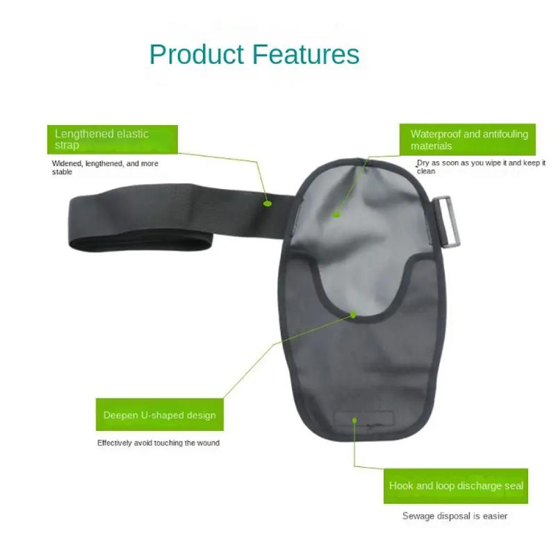 Description Picture 4 of itemOstomy Bag Covers with Adjustable Elastic Ostomy Support Belt Colostomy Pouch Cover for Stoma Ileostomy Urostomy Supplies