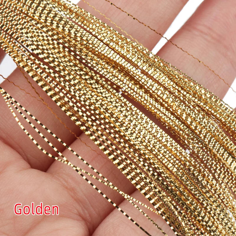 Description Picture 5 of itemVampfly 1/2packs Lateral Scale Flash Tinsel Fly Tying Materials For Minnow Jigs Bass Trout Saltwater Streamer Flies Fishing Lure