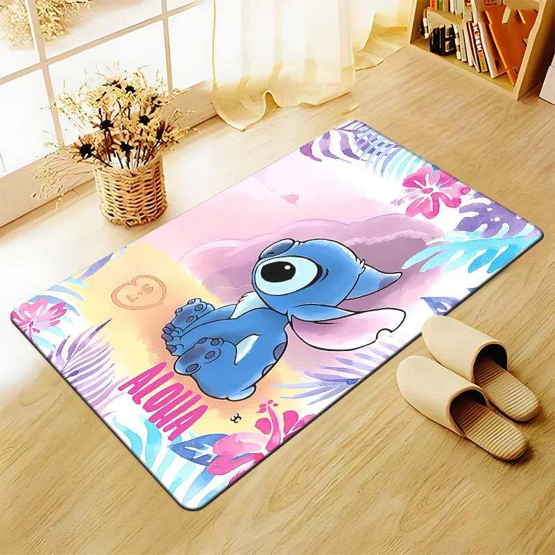 Description Picture 5 of itemStitch Cartoon Carpet Rug for Living Room Bedroom Decoration Picnic Camp Kitchen Carpet Crawling Carpet Decoration