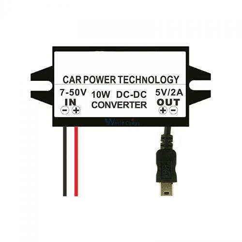 Description Picture 4 of item12V24V to 5V 3A DC DC Power Supply Module Buck Step Down Converter for Mini USB USB Adapter Micro USB Adapter Car Male Female