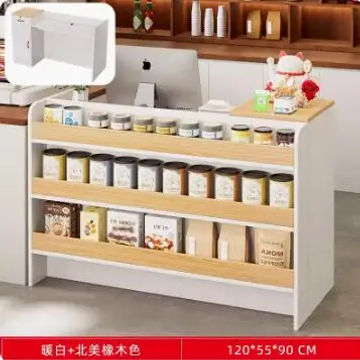 Convenience store supermarket snack cash register mother and child store pharmacy counter store Simple modern small fruit store