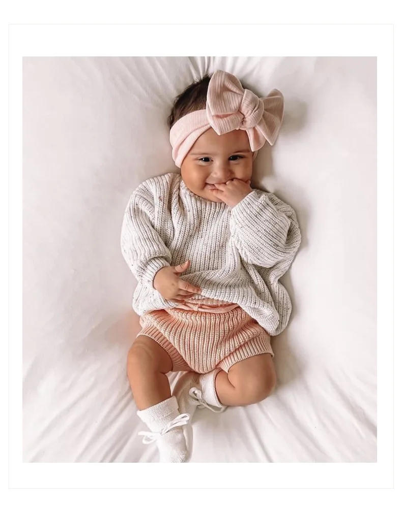 Description Picture 5 of itemNew  Winter Baby Loose Sweater Knitted Baby Boy Girl Clothes Round Neck Kid Toddler Girl Boy Pullover Baby Outerwear