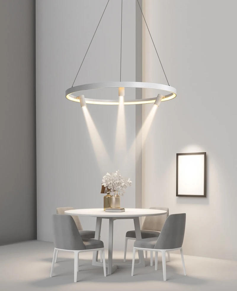 Description Picture 6 of itemModern dine dining room Pendant lights indoor lighting Ceiling lamp hanging light led Chandeliers for living room indoor lightin