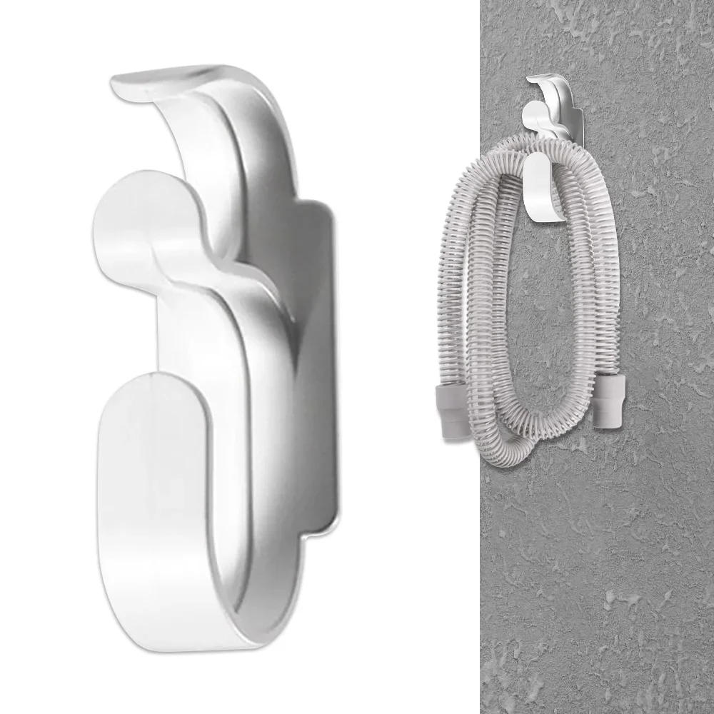 Description Picture 2 of itemCPAP Anti-skid Mask Hook Wall Mount Mask Hanger Hose Holder Hose Holder CPAP Hose Hanger Sturdy Ventilator Accessories