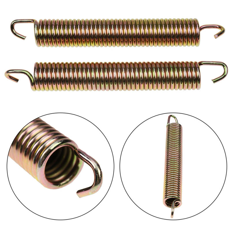 Description Picture 3 of item2pcs Extension Spring Extension Spring Easy To Install Long Service Life Metal Easy To Install Long Service Life