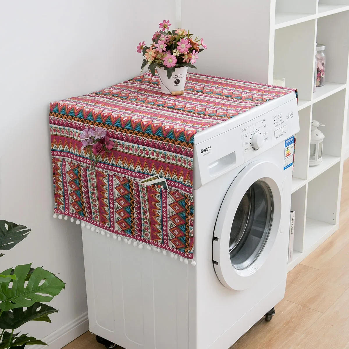 Description Picture 5 of itemGeometric  Dust Covers Washing Machine Covers Refrigerator Dust