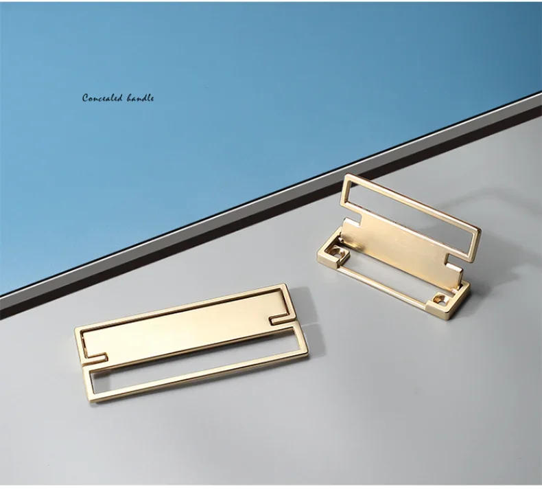 Description Picture 3 of itemCabinet Bedroom Interior Door Handle Chinese Style Zinc Alloy Imitation Copper Gold Furniture Cabinet Hardware Handle