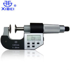 Xibei brand electronic Disc Micrometer 0-25mm 25-50mm 50-75mm 75-100mm Industrial Quality DIN Grade Outside Disk Micrometer