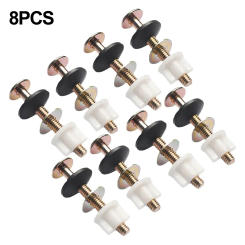 2/8pcs Toilet Seat Bolt Screw Set Heavy Duty Hinge Bolts And Nuts Replacement Bathroom Toilet Accessories Water Tank Bolts Tools