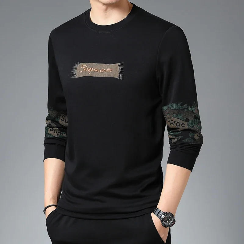 Description Picture 6 of itemMen's Spring Leisure Comfortable and Versatile Long Sleeved Hoodie Thin Hoodie