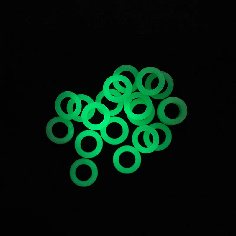 Description Picture 3 of itemOutdoor Camping Equipment Luminous Ring Nails Edc Gadgets Multifunctional Silicone Ring Tent Camping Accessories Hiking