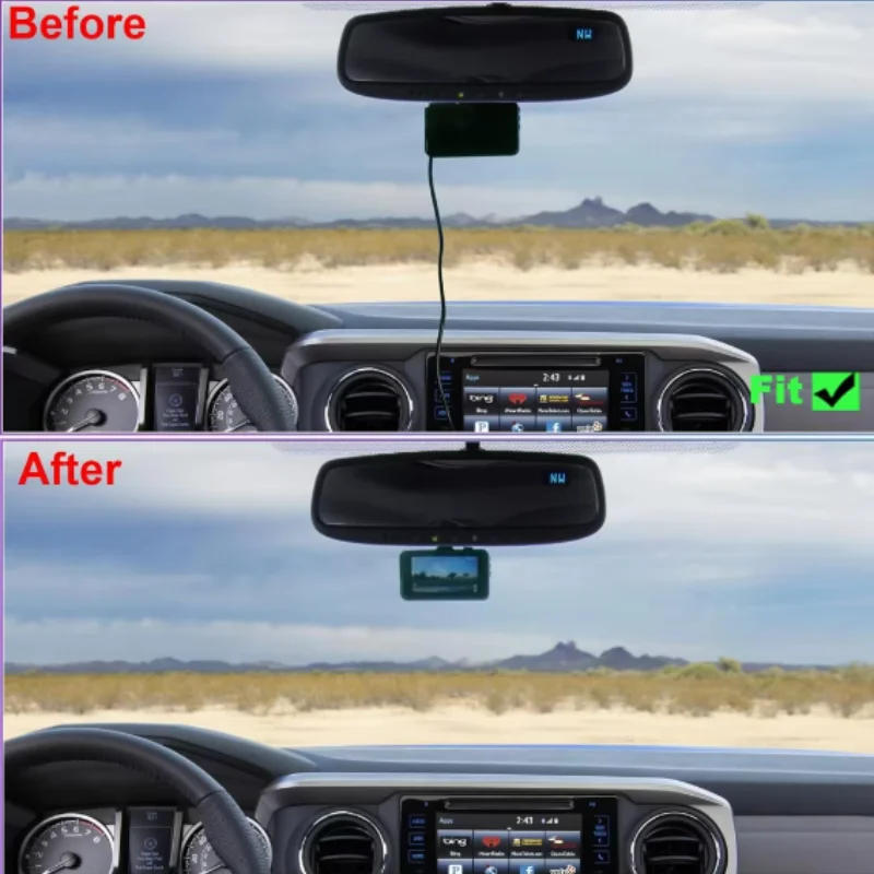 Description Picture 5 of itemDash Cam Power Adapter Compatible for Toyota Tacoma select Highlander Tundra Sienna Honda Ridgeline