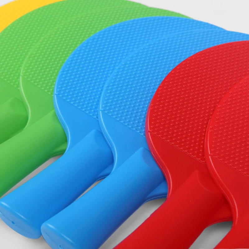 Description Picture 6 of itemTable Tennis Racket Plastic Children Practice Training Pats Ping Pong Racket With 2 Balls For Kids Children Family Friends