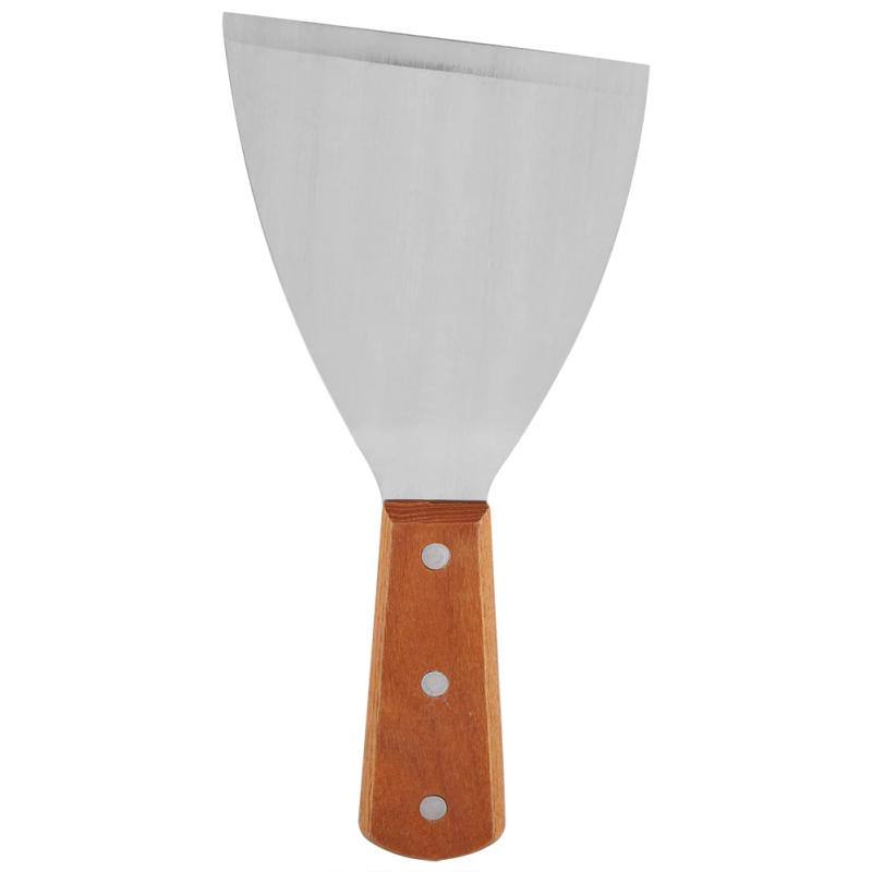 Description Picture 4 of itemBBQ Grill Spatula Stainless Steel Non Stick Heat resistant BBQ Grill Beafsteak Spatula Turner Cooking Tool For Frying Fish Meat