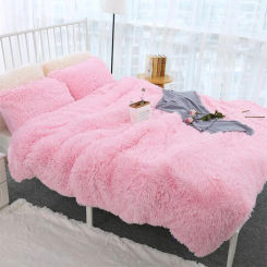 Shaggy Super Soft Coral Fleece Blanket Warm Cozy Bedding Blanket Fluffy Sofa Bedding Airplane Hotel Throw Sofa Pillowcases Sale