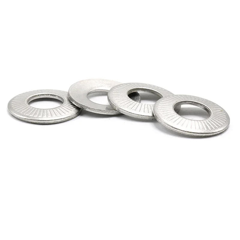 Description Picture 6 of item304 stainless steel butterfly / saddle single-toothed washers 3 4 5 6 8 10 12 16 20 Medium / narrow / wide