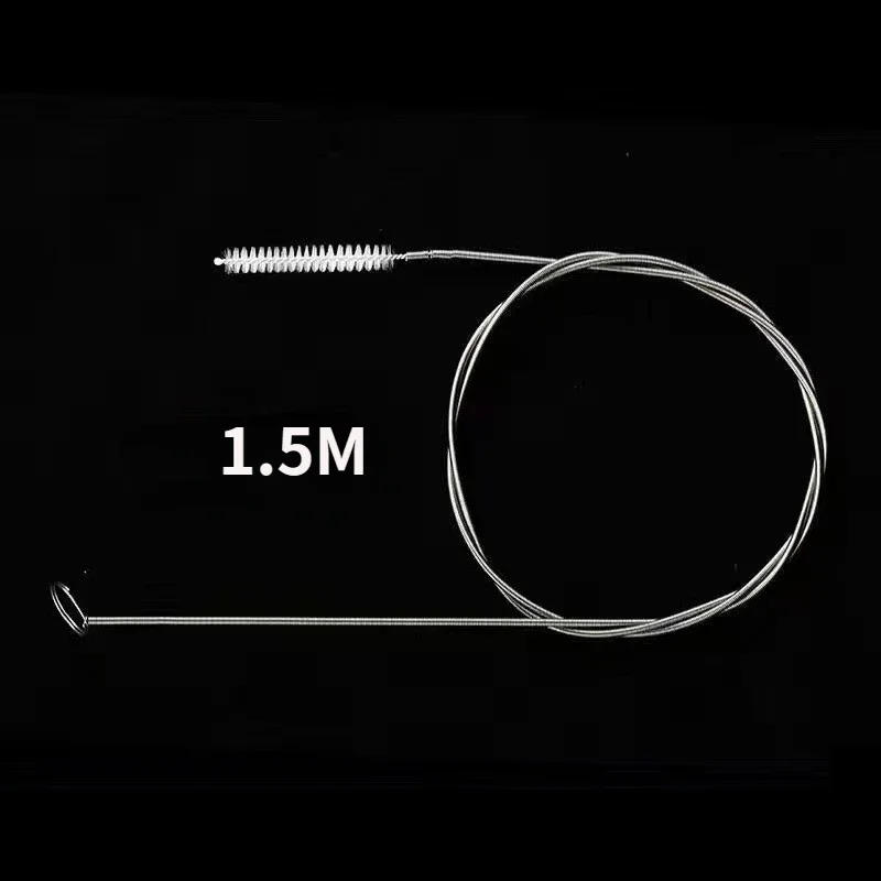 Description Picture 6 of itemRefrigerator Drain Clean Brush Kit Wash Brush Suction Syringe 1.5M Hose Fridge Drain Hole Cleaner Stick Dredge Anti Clogging