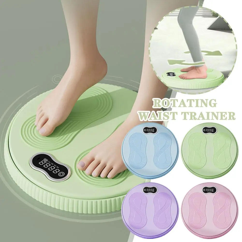 Description Picture 3 of itemTwist Waist Disc Reduce Fat Lose Weight Intelligent Counting Non-slip Silent Rechargeable Household Fitness Twist Waist Boards