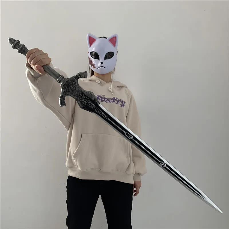 Description Picture 3 of item102cm Dark Souls Sword Artorias Sword 1:1 Cosplay Weapon The Abysswalker Sword Role Playing Halloween Safety PU Model Gift Toy