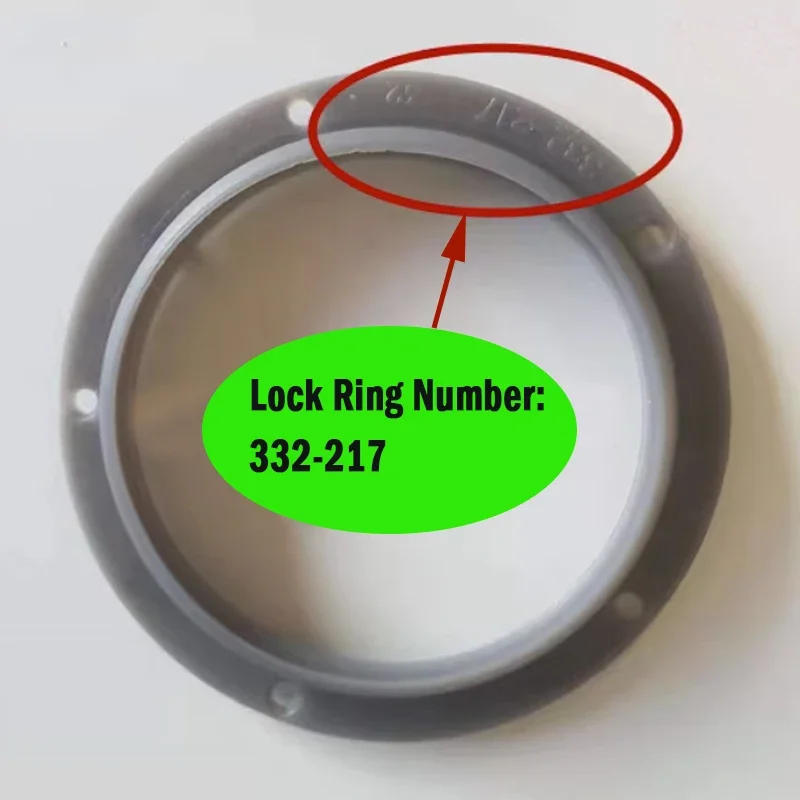 Description Picture 4 of item100% New For CUCKOO/FUKU Lock Inner Ring Seal Inner Cover Ring Rice cooker Accessories Lock Ring No. 332-217