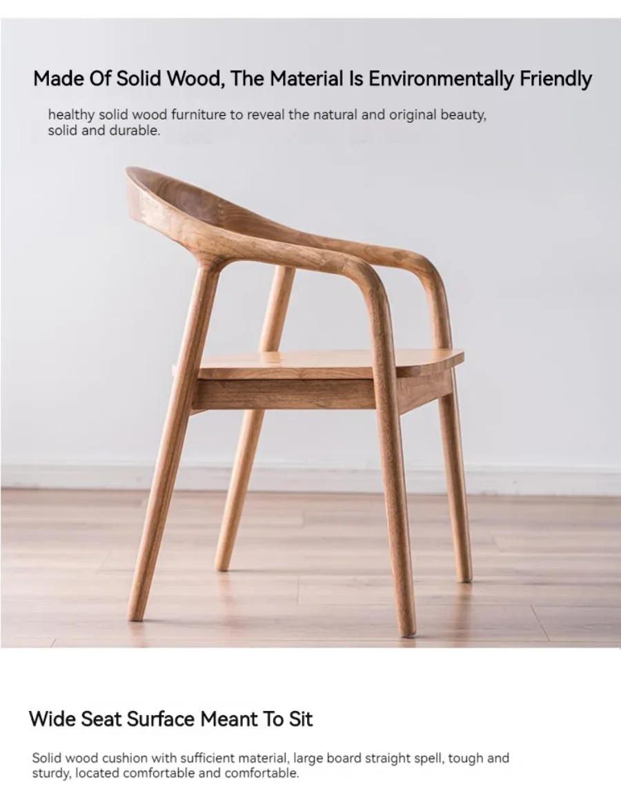 Description Picture 5 of itemBalcony Lounge Chairs Accent Nordic Recliner Mobile Gaming  Arm Wooden Sillas De Comedor Garden Furniture Sets GPFYH