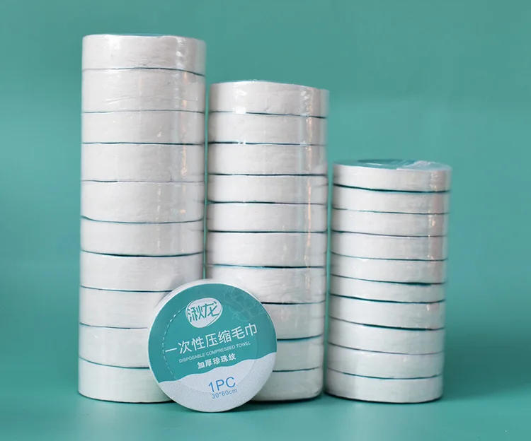 Description Picture 4 of item10PCS Set Compressed Towel Outdoor Travel Quick-Drying Towel Disposable Hotel Washable Cloth Towel Napkin Thickened Washcloth