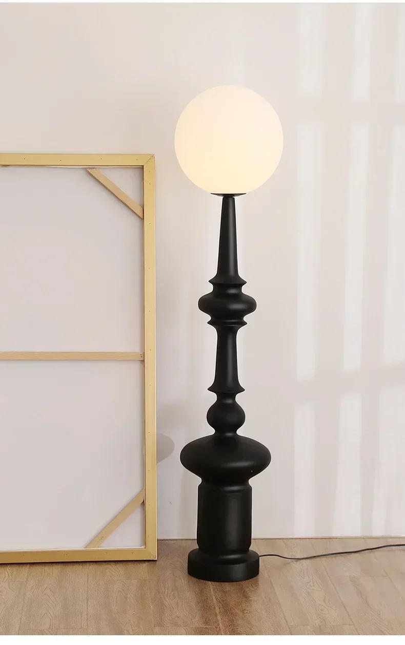 Description Picture 4 of itemItalian Retro Floor Lamp Designer Loft Decor Living Room Sofa Standing Lamp Bedroom Artistic Decoration Home Standing Lamp