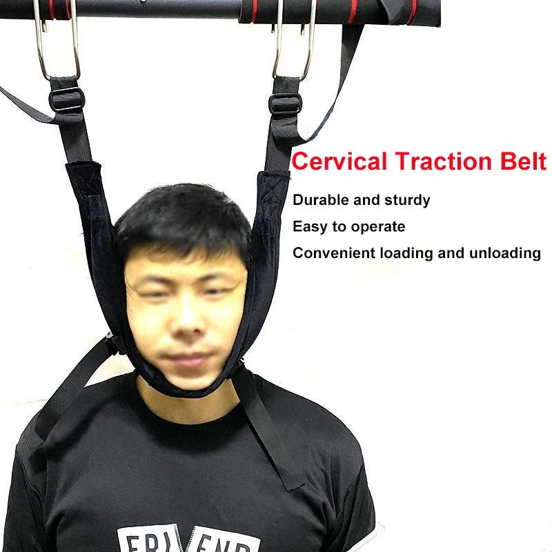 Description Picture 4 of itemAdjustable Cervical Neck Stretcher Massager Suspension Spine Horizontal Bar Suspension Household Tractor Cervical Traction Belt