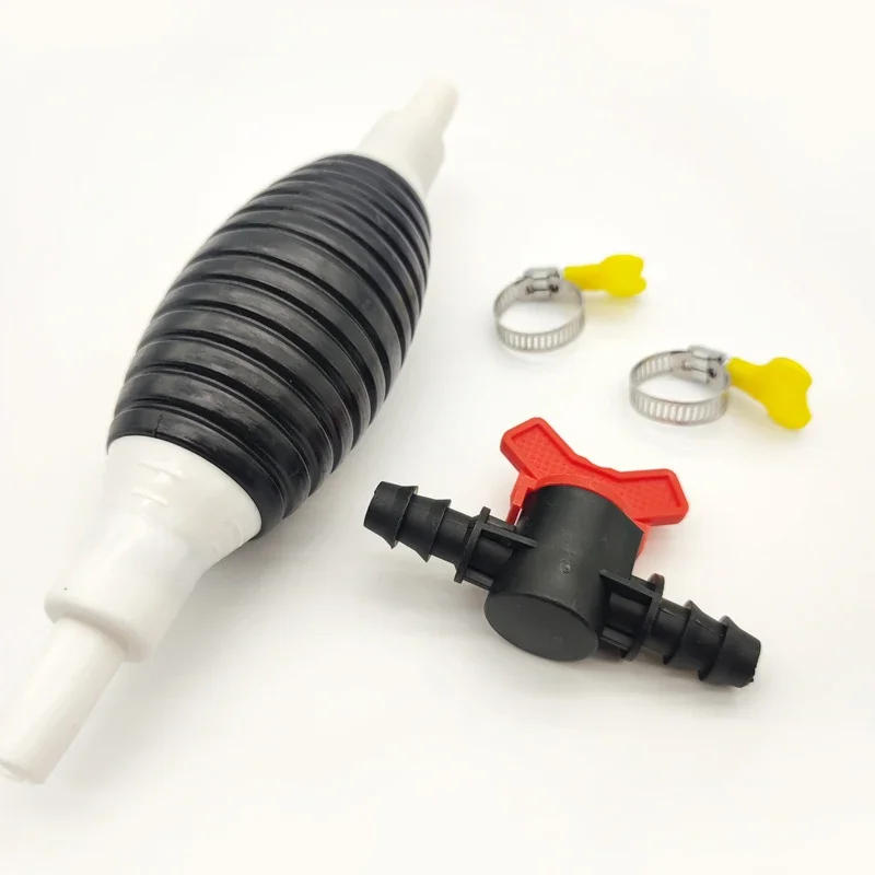 Description Picture 4 of itemUniversal For Car Motorcycle Portable Manual Fuel Pump Line Hand Primer Bulb Water Oil Gasoline Petrol Diesel Liquid Transfer