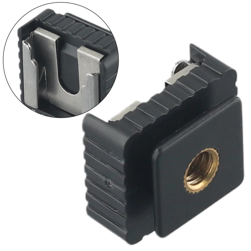 Description Picture 5 of item1pcs Cold Hot Shoe Adapter Standard Mount Hotshoe To 1/4 Thread For Flash Speedlite Tripod Photo Studio Accessories L K J H G F