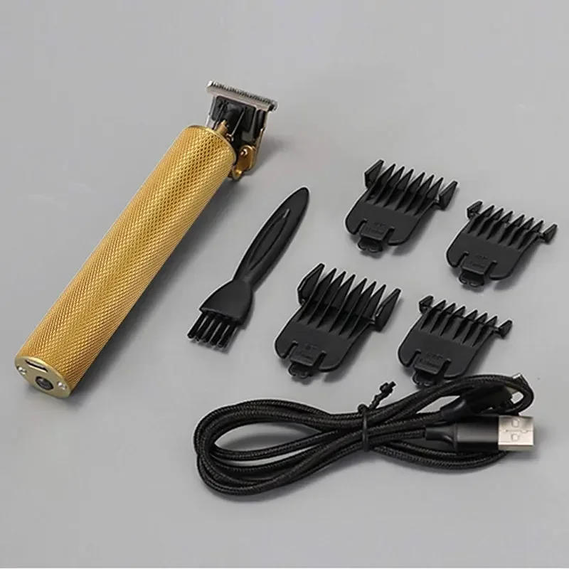 Description Picture 4 of itemProfessional Cordless Hair Clipper Machine Trimmer Baldheaded Hair Clipper Zero Gapped Detail Beard Shaver for Men