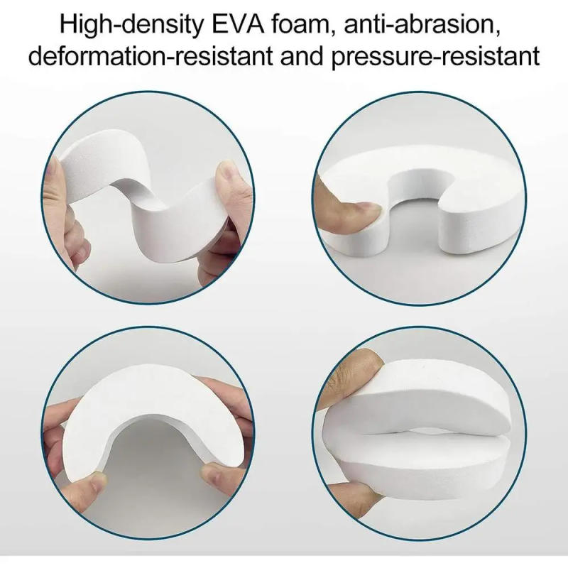 Description Picture 5 of itemFinger Pinch Guard Protectors Stopper Guard Pinch Door Soft Child Safety Door Finger Pinch Guard Hinge Protector For Cabinet