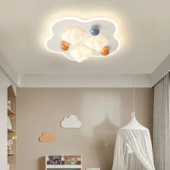 Cloud Children's Room Light Modern Simple New Full Spectrum Eye Protection Bedroom Ceiling Light