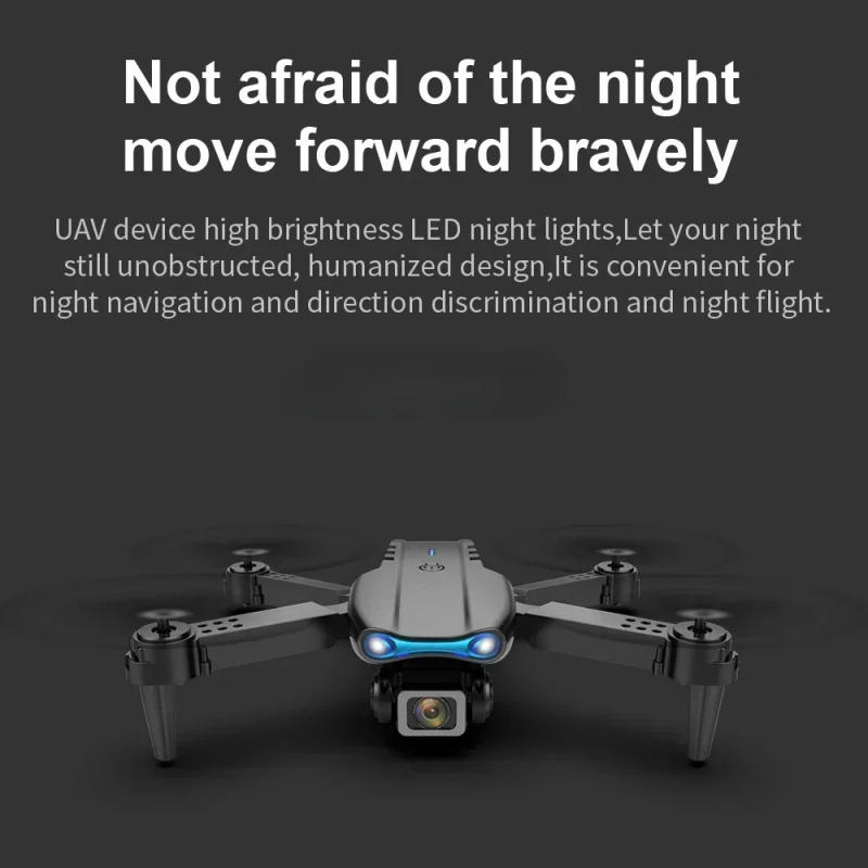 Description Picture 5 of itemE99MAX cross-border brushless drone HD aerial dual camera optical flow positioning folding remote control aircraft