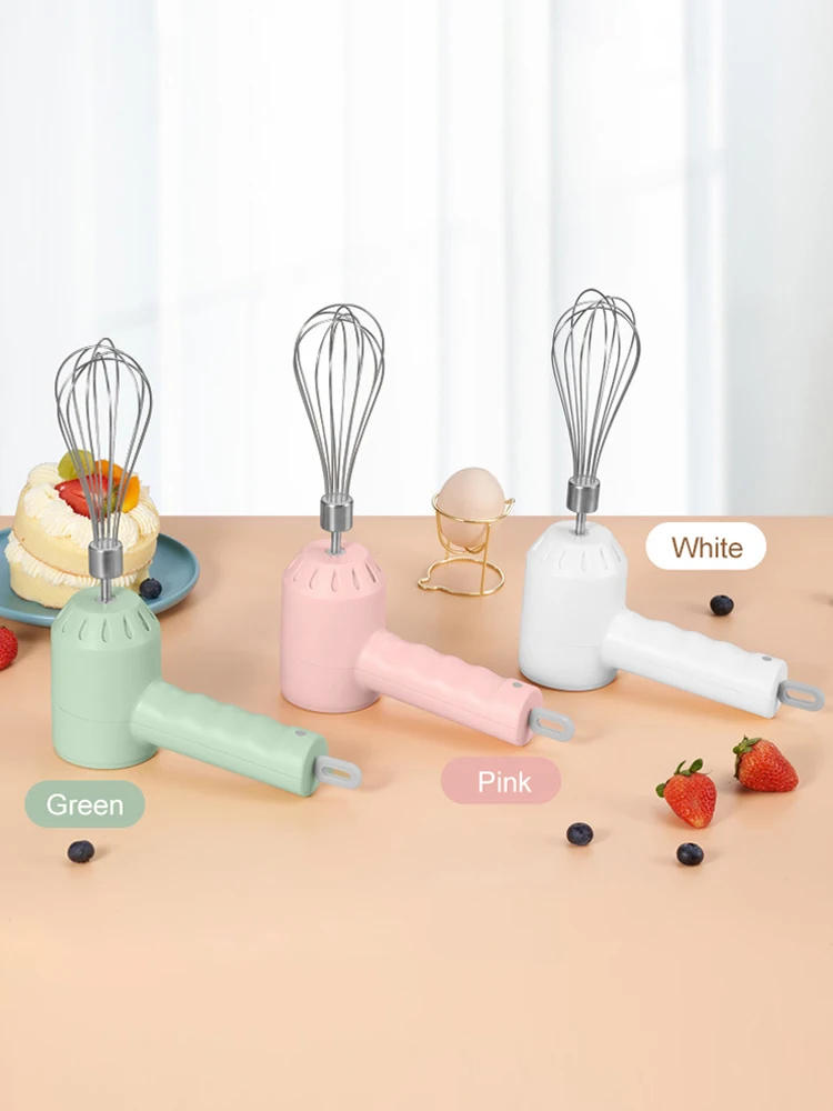 Description Picture 5 of itemPortable Electric Food Mixer Wireless Hand Blender 3 Gear Speeds High Power Dough Blender Egg Beater Baking Kitchen Mixer Tools